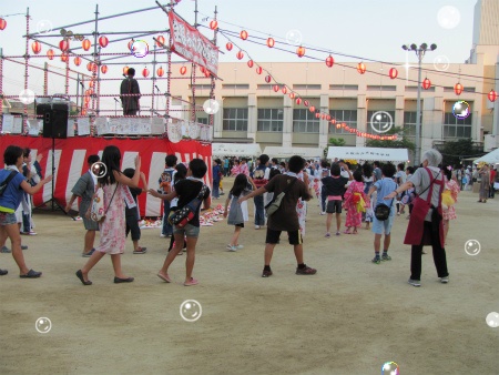 夏祭り子供盆踊り大会