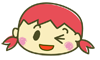 ちくみんchikumin-face-wink100