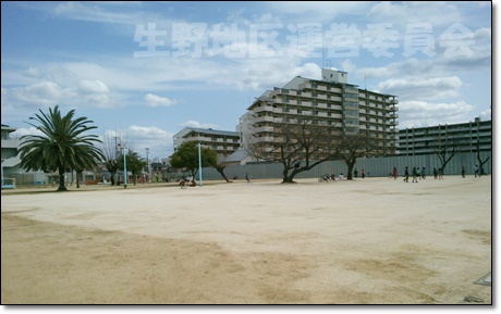 西側からの風景