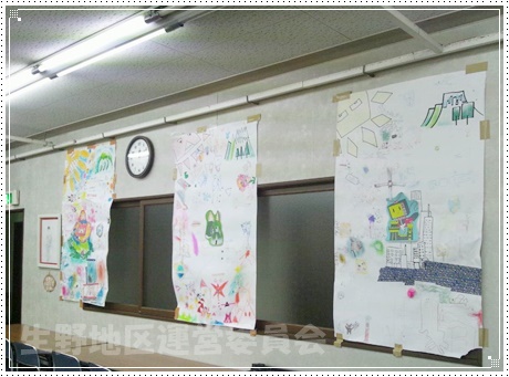 イベントで書いたこどもたちの絵